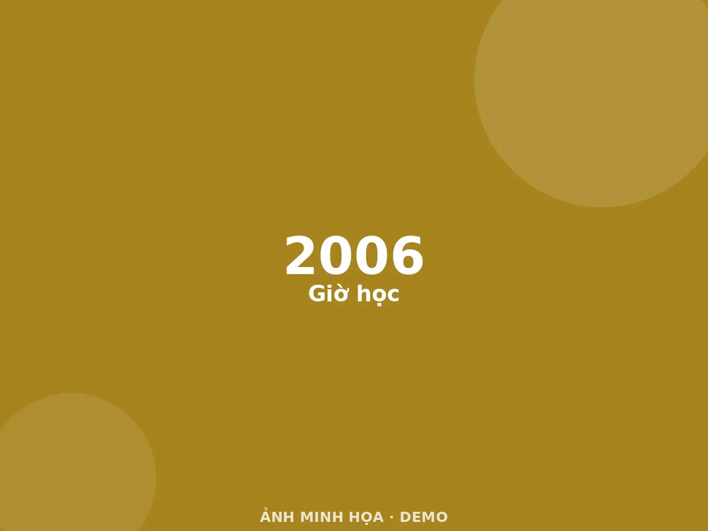 Ảnh minh họa (demo)